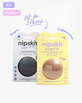Kit Cubre pezones Sin Adhesivo + Cubre pezón Negro | Nipskin® - Nipskin Salvador