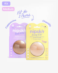 Kit Cubre pezones  Sin Adhesivo + Cubre pezones  Con Adhesivo | Nipskin®