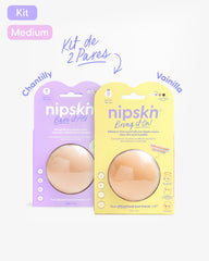 Kit Cubre pezones  Sin Adhesivo + Cubre pezones  Con Adhesivo | Nipskin®