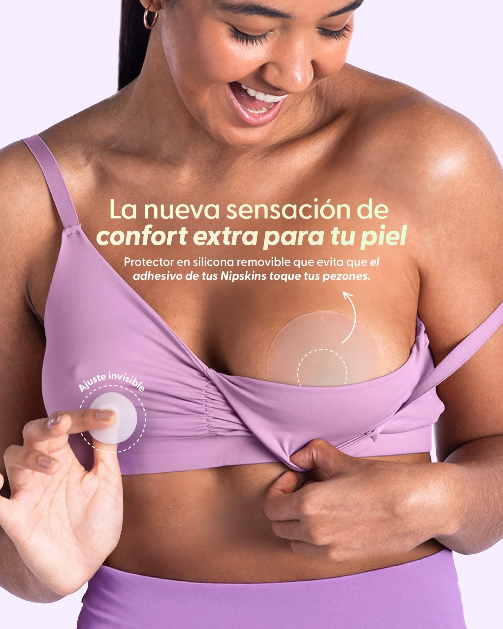 Aisladores de Adhesivo para pezones - Nipskin® - Nipskin Salvador