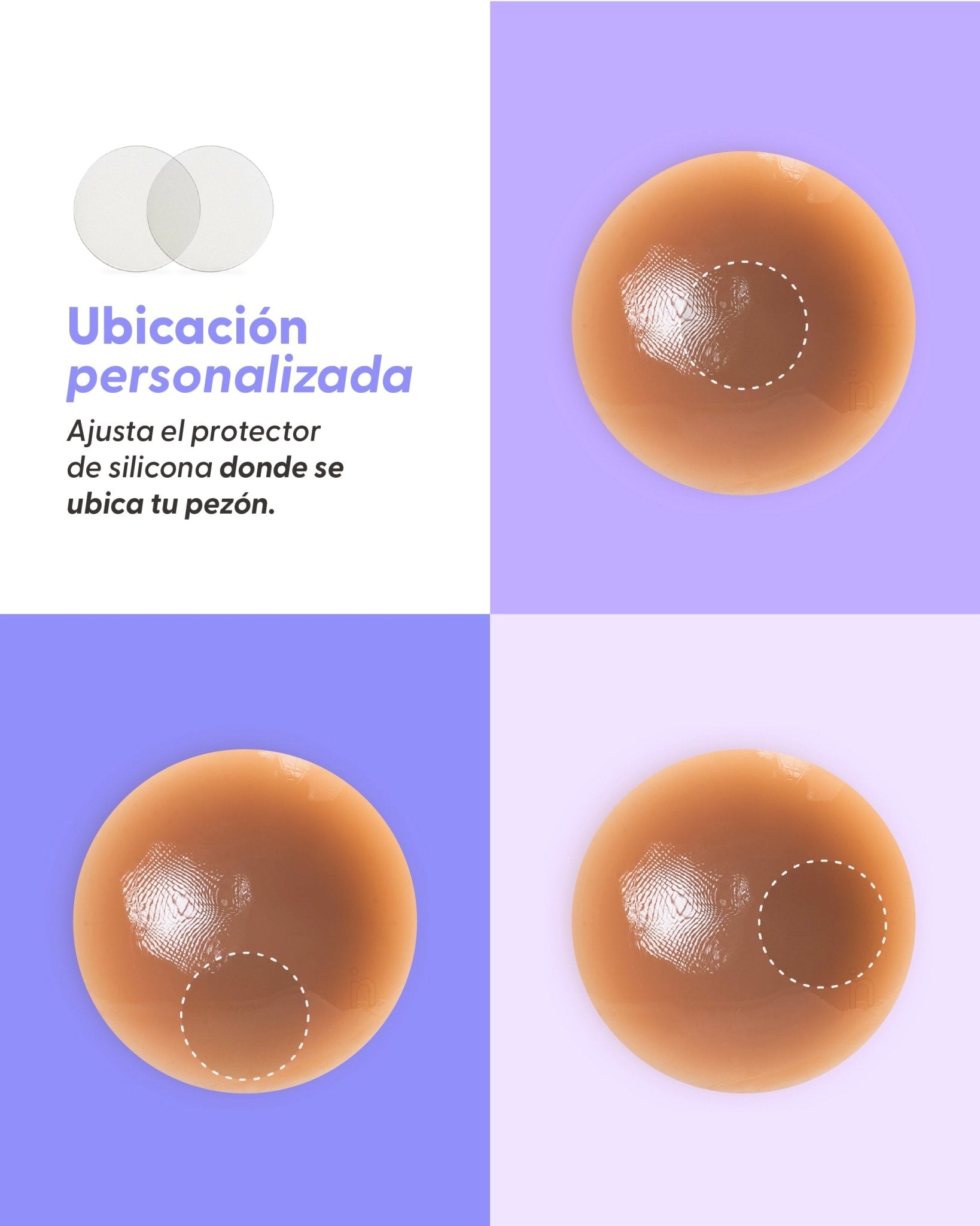 Aisladores de Adhesivo para pezones - Nipskin® - Nipskin Salvador