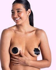 Black surprise me - Stickers para cubrir los pezones de un solo uso - Nipskin Salvador