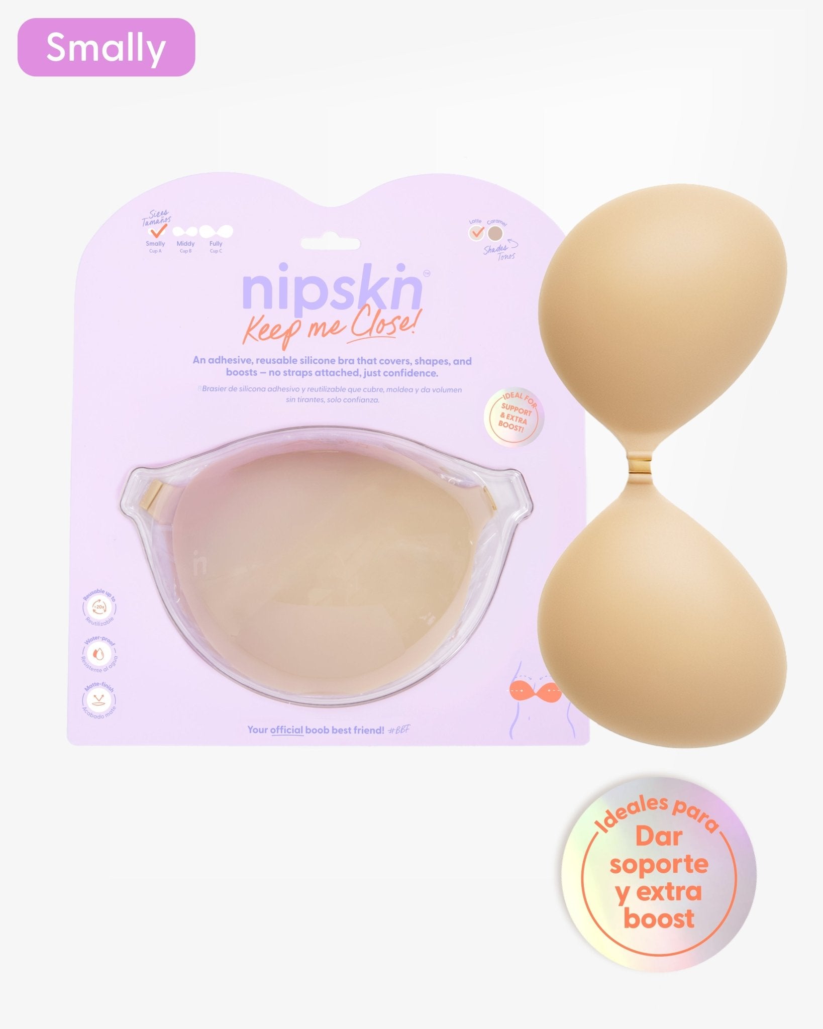 Brasier Invisible Adhesivo de Silicona, Keep Me Close - Nipskin® - Nipskin Salvador