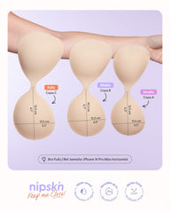 Brasier Invisible Adhesivo de Silicona, Keep Me Close - Nipskin® - Nipskin Salvador