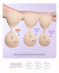 Brasier Invisible Adhesivo de Silicona, Keep Me Close - Nipskin® - Nipskin Salvador