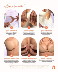 Brasier Invisible Adhesivo de Silicona más Estuche - Nipskin® - Nipskin Salvador