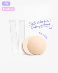 Cinta Doble Faz más Cubre pezón - Nipskin® - Nipskin Salvador