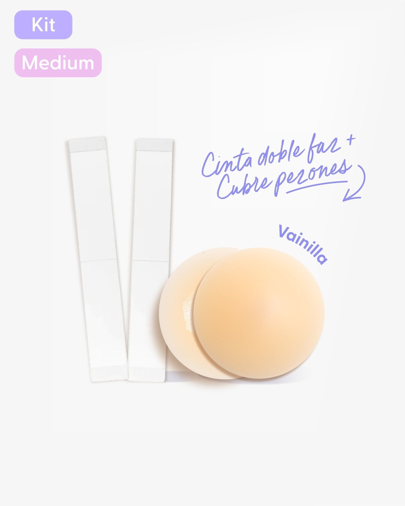 Cinta Doble Faz más Cubre pezón - Nipskin® - Nipskin Salvador