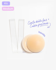 Cinta Doble Faz más Cubre pezón - Nipskin® - Nipskin Salvador