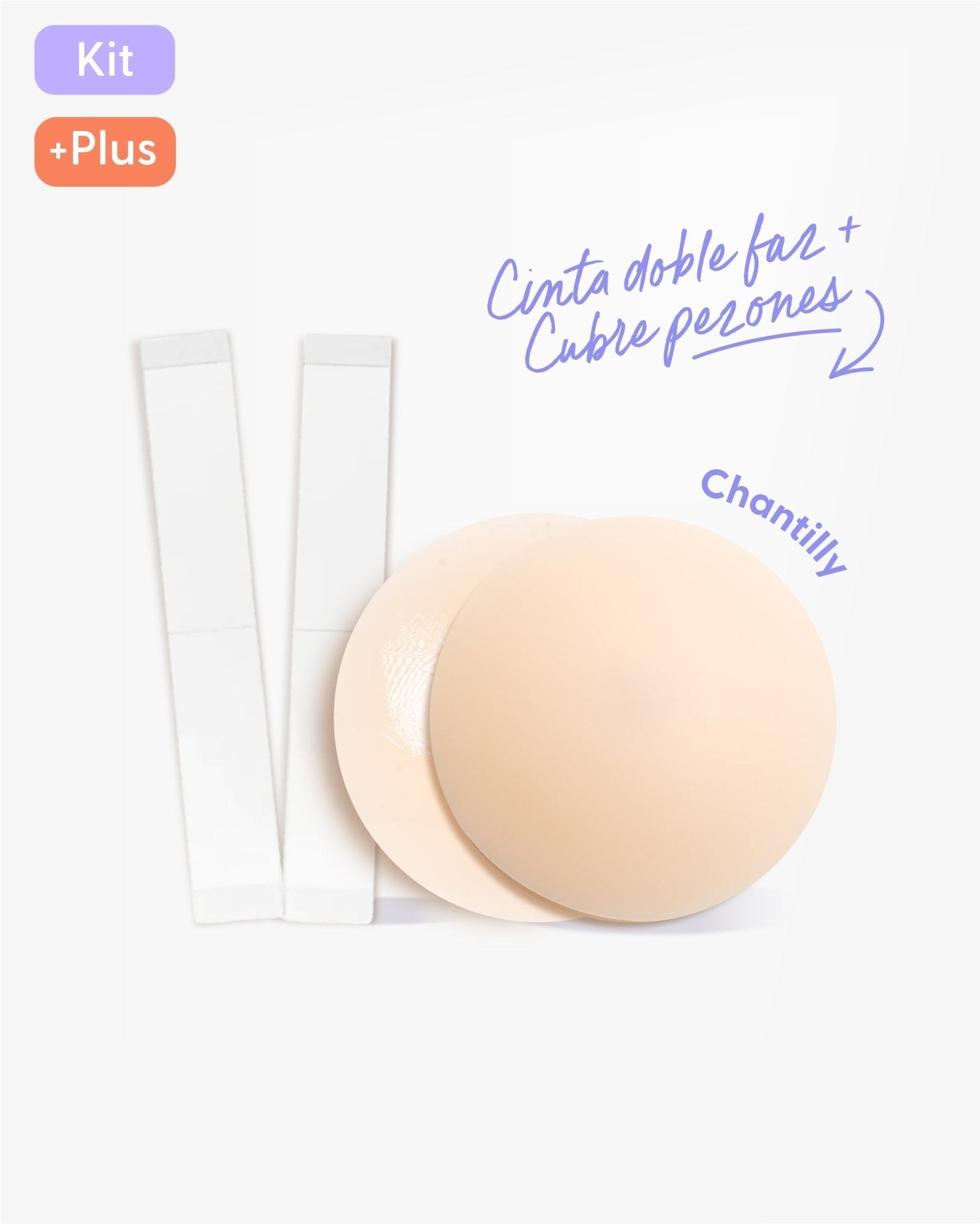 Cinta Doble Faz más Cubre pezón - Nipskin® - Nipskin Salvador