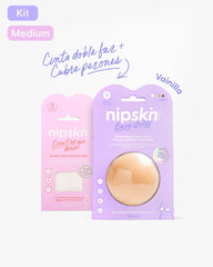 Cinta Doble Faz más Cubre pezón - Nipskin® - Nipskin Salvador