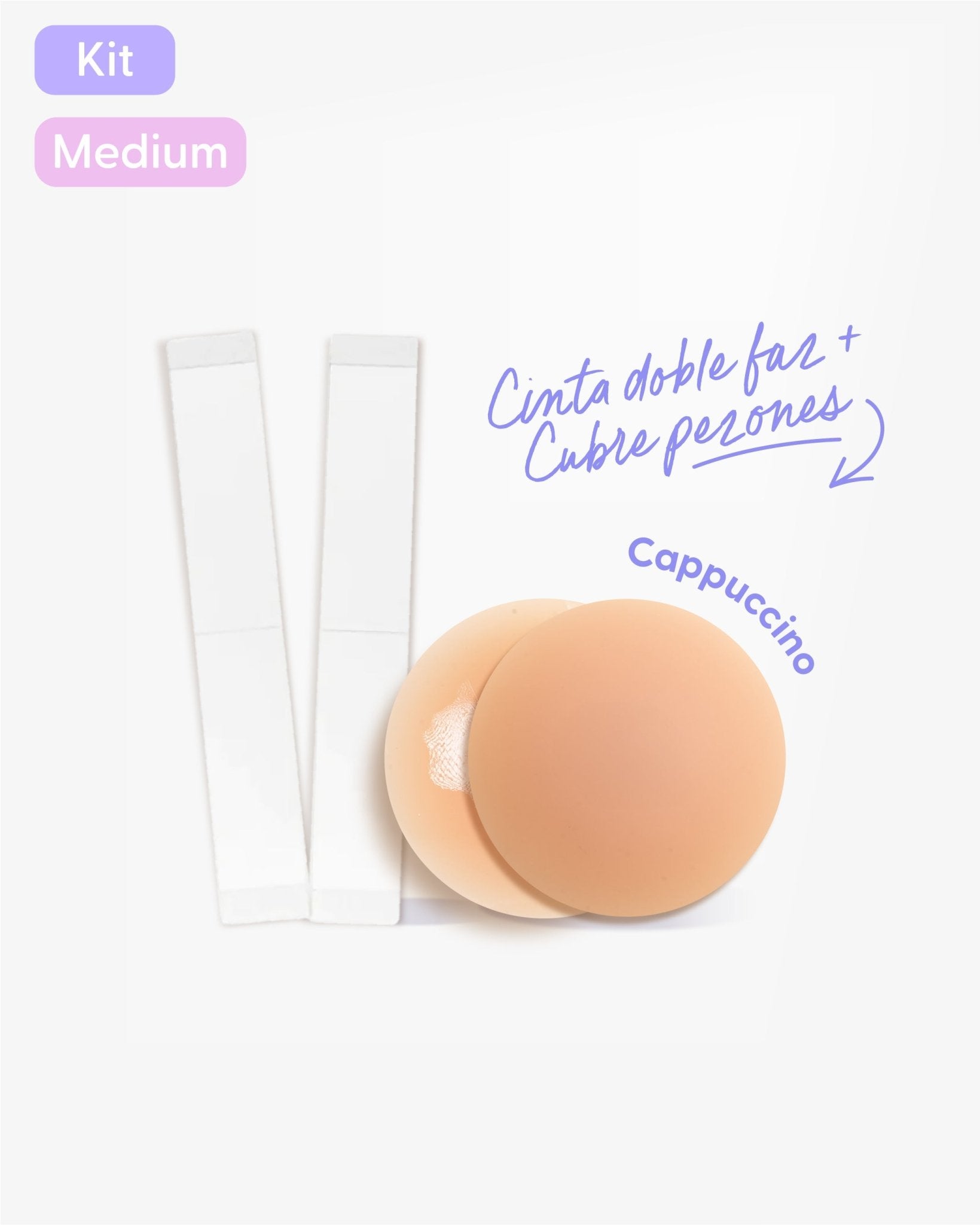 Cinta Doble Faz más Cubre pezón - Nipskin® - Nipskin Salvador