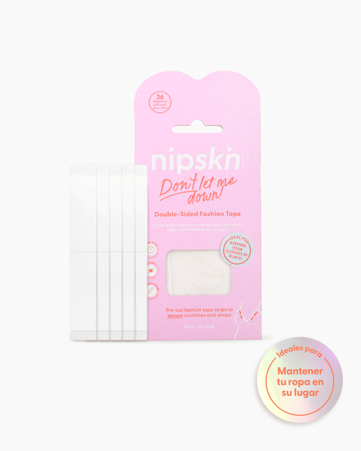 Cinta Doble faz para Ropa. Fashion Tape - Nipskin® - Nipskin Salvador