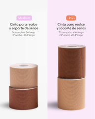 Cinta Levanta Busto - Boob Tape (No apto para pieles sensibles) - Nipskin Salvador