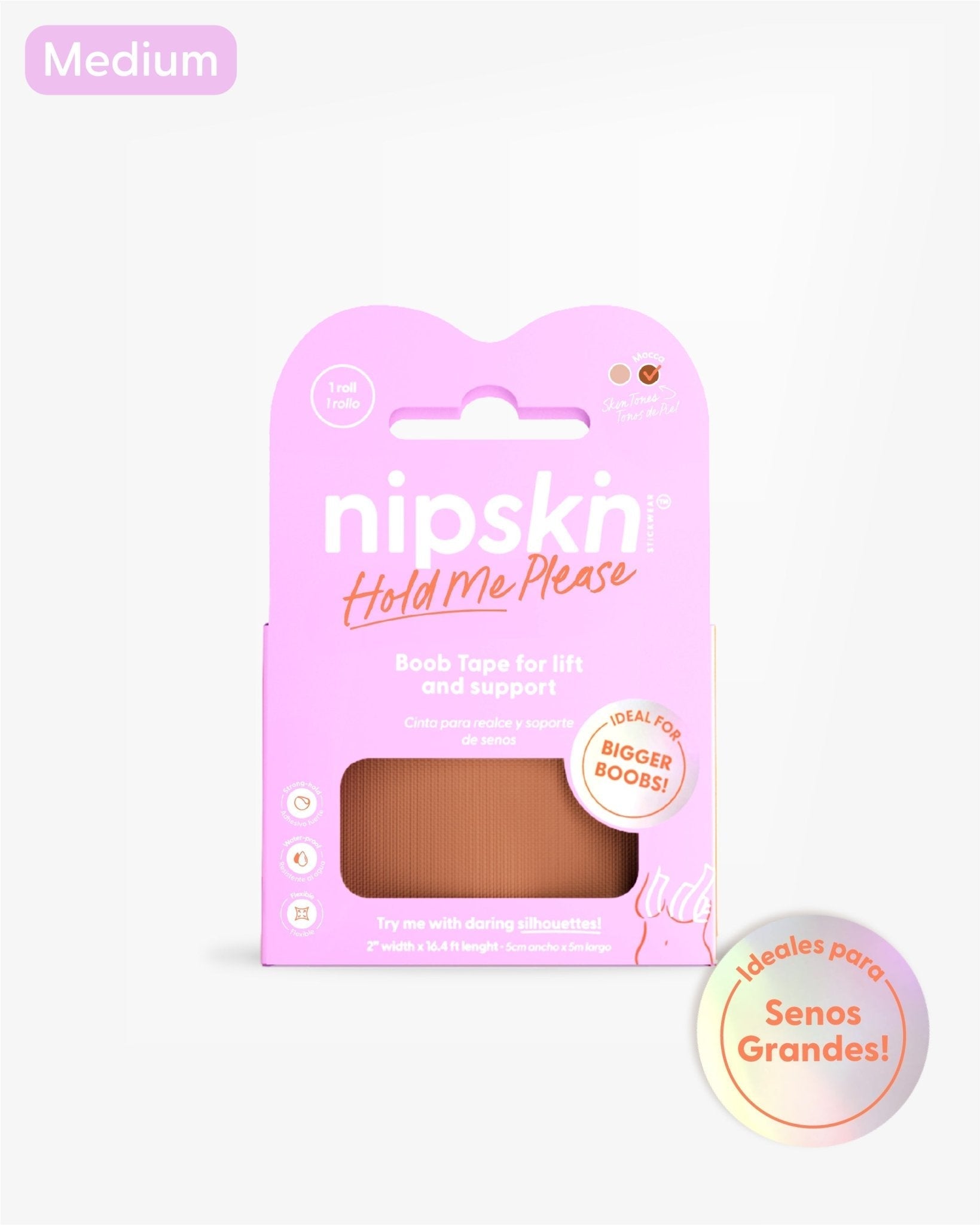 Cinta Levanta Busto - Boob Tape (No apto para pieles sensibles) - Nipskin Salvador