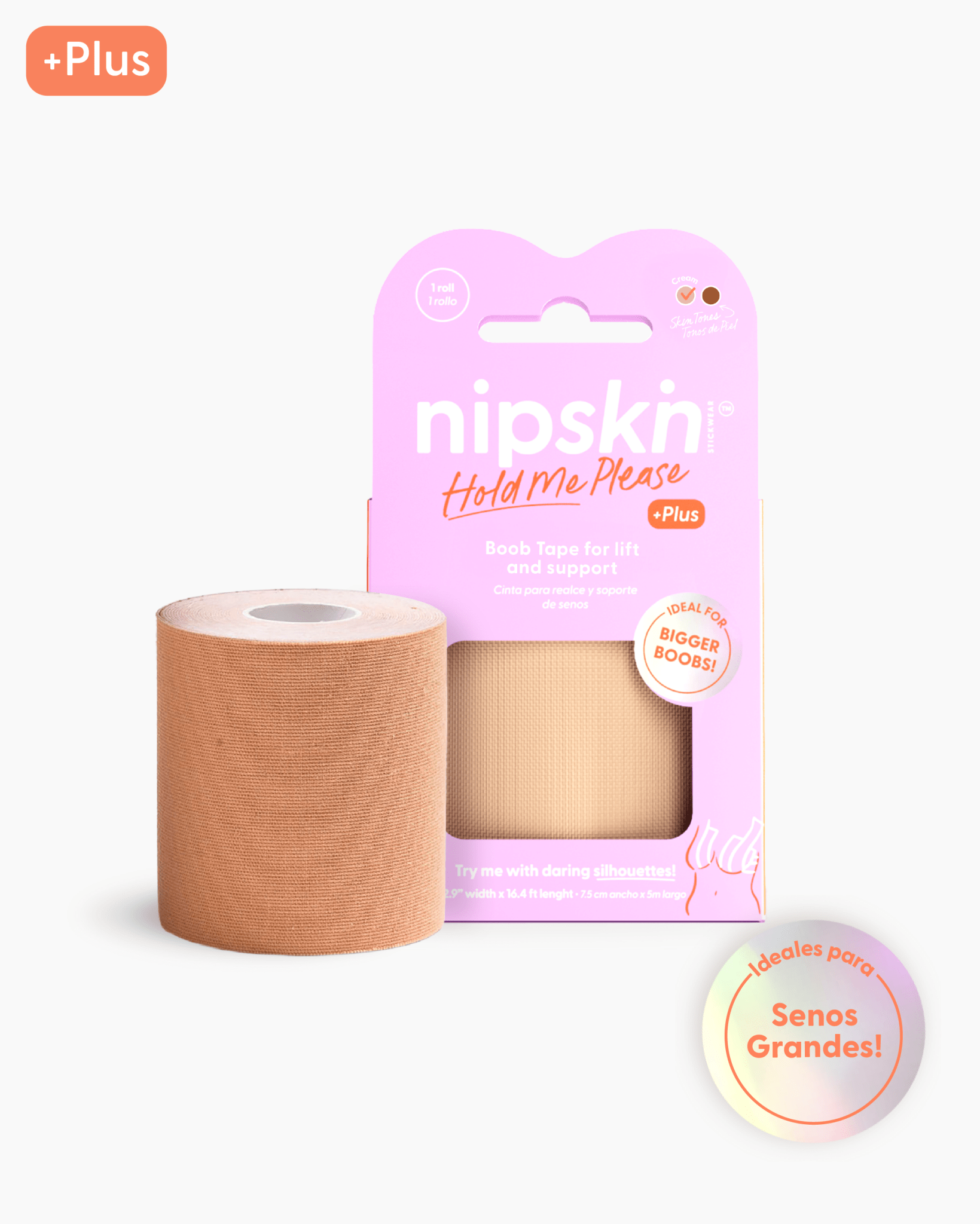 Cinta Levanta Busto - Boob Tape (No apto para pieles sensibles) - Nipskin® - Nipskin Salvador