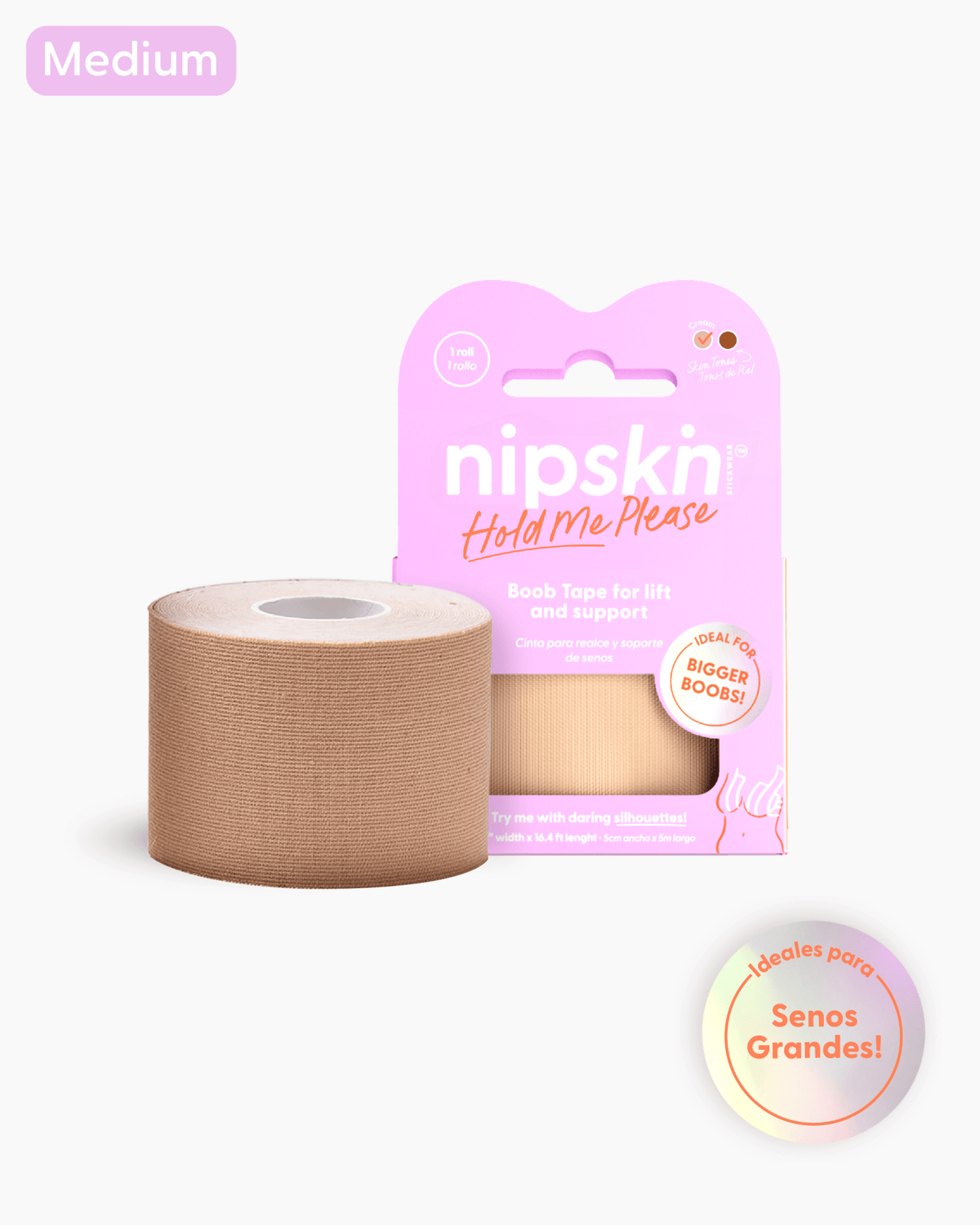 Cinta Levanta Busto - Boob Tape (No apto para pieles sensibles) - Nipskin® - Nipskin Salvador