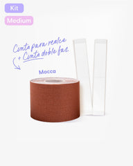 Cinta Levanta Bustos más Cinta Doble Faz para Ropa - Nipskin® - Nipskin Salvador