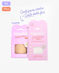 Cinta Levanta Bustos más Cinta Doble Faz para Ropa - Nipskin® - Nipskin Salvador