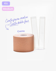 Cinta Levanta Bustos más Cinta Doble Faz para Ropa - Nipskin® - Nipskin Salvador