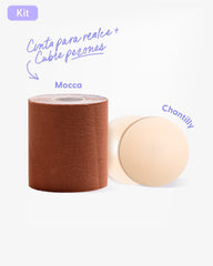 Cinta para Levantar el Busto más Cubre pezón - Nipskin® - Nipskin Salvador