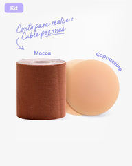 Cinta para Levantar el Busto más Cubre pezón - Nipskin® - Nipskin Salvador