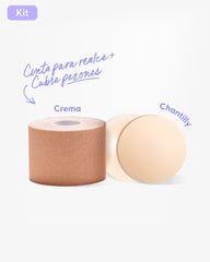 Cinta para Levantar el Busto más Cubre pezón - Nipskin® - Nipskin Salvador