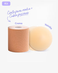 Cinta para Levantar el Busto más Cubre pezón - Nipskin® - Nipskin Salvador
