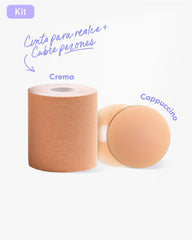 Cinta para Levantar el Busto más Cubre pezón - Nipskin® - Nipskin Salvador