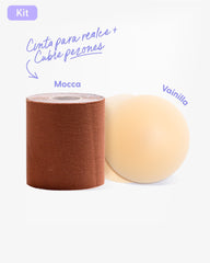 Cinta para Levantar el Busto más Cubre pezón - Nipskin® - Nipskin Salvador