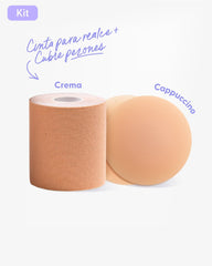 Cinta para Levantar el Busto más Cubre pezón - Nipskin® - Nipskin Salvador