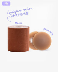 Cinta para Levantar el Busto más Cubre pezón - Nipskin® - Nipskin Salvador