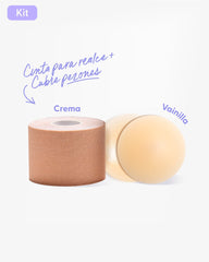 Cinta para Levantar el Busto más Cubre pezón - Nipskin® - Nipskin Salvador