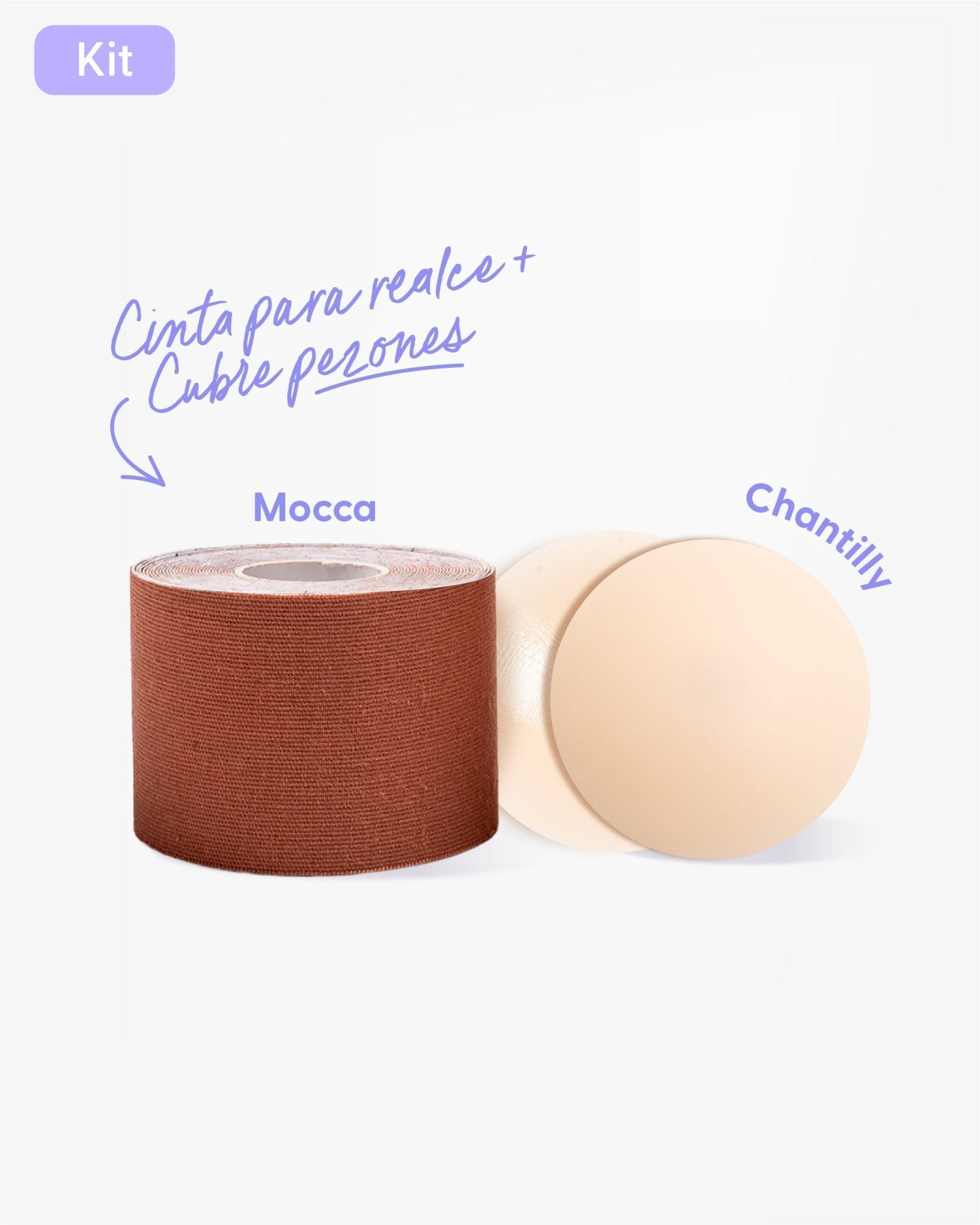 Cinta para Levantar el Busto más Cubre pezón - Nipskin® - Nipskin Salvador