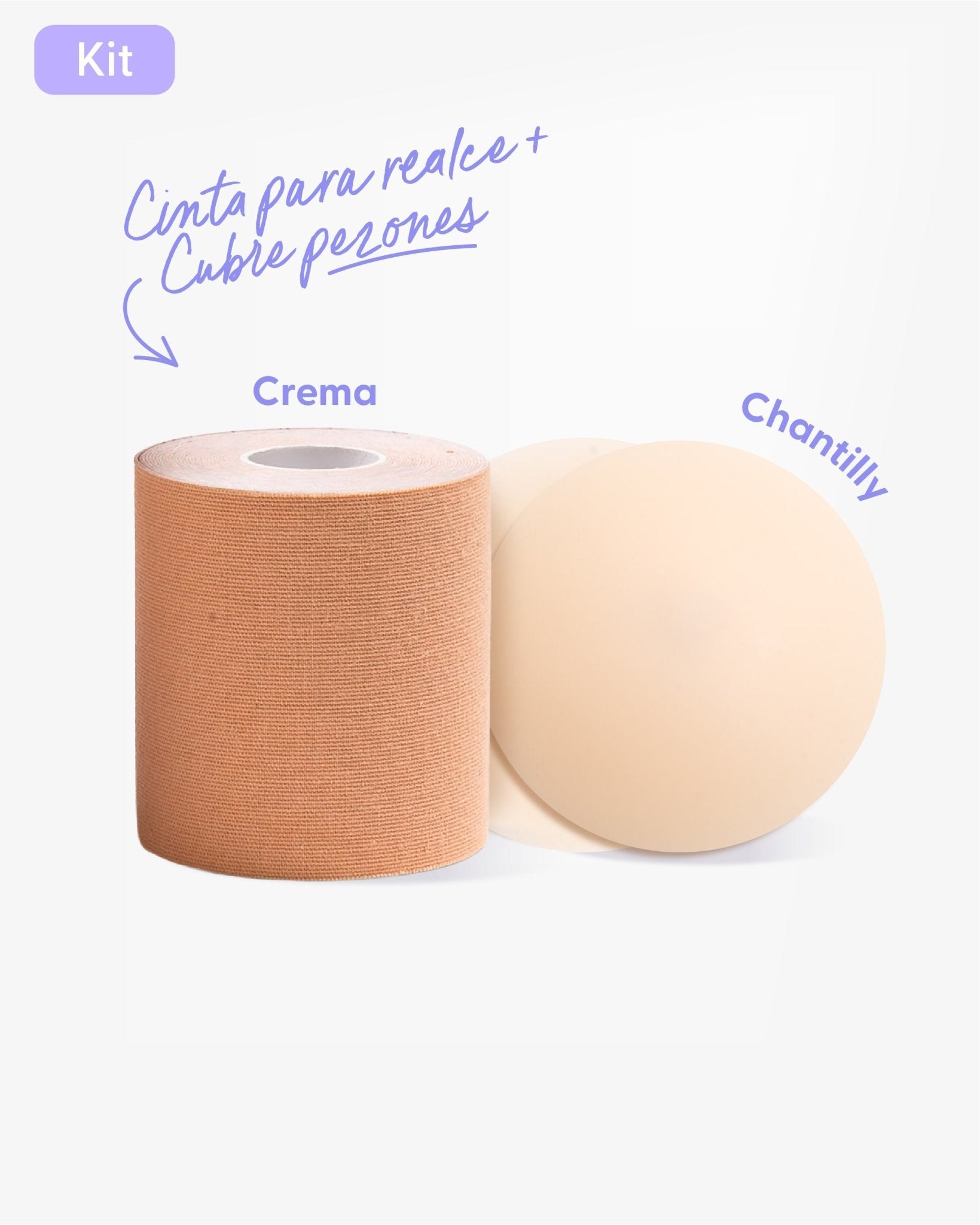 Cinta para Levantar el Busto más Cubre pezón - Nipskin® - Nipskin Salvador