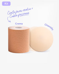 Cinta para Levantar el Busto más Cubre pezón - Nipskin® - Nipskin Salvador