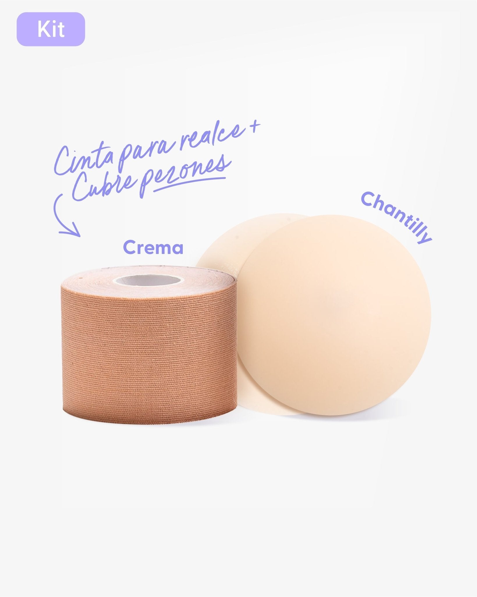 Cinta para Levantar el Busto más Cubre pezón - Nipskin® - Nipskin Salvador
