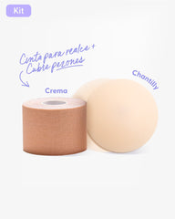 Cinta para Levantar el Busto más Cubre pezón - Nipskin® - Nipskin Salvador