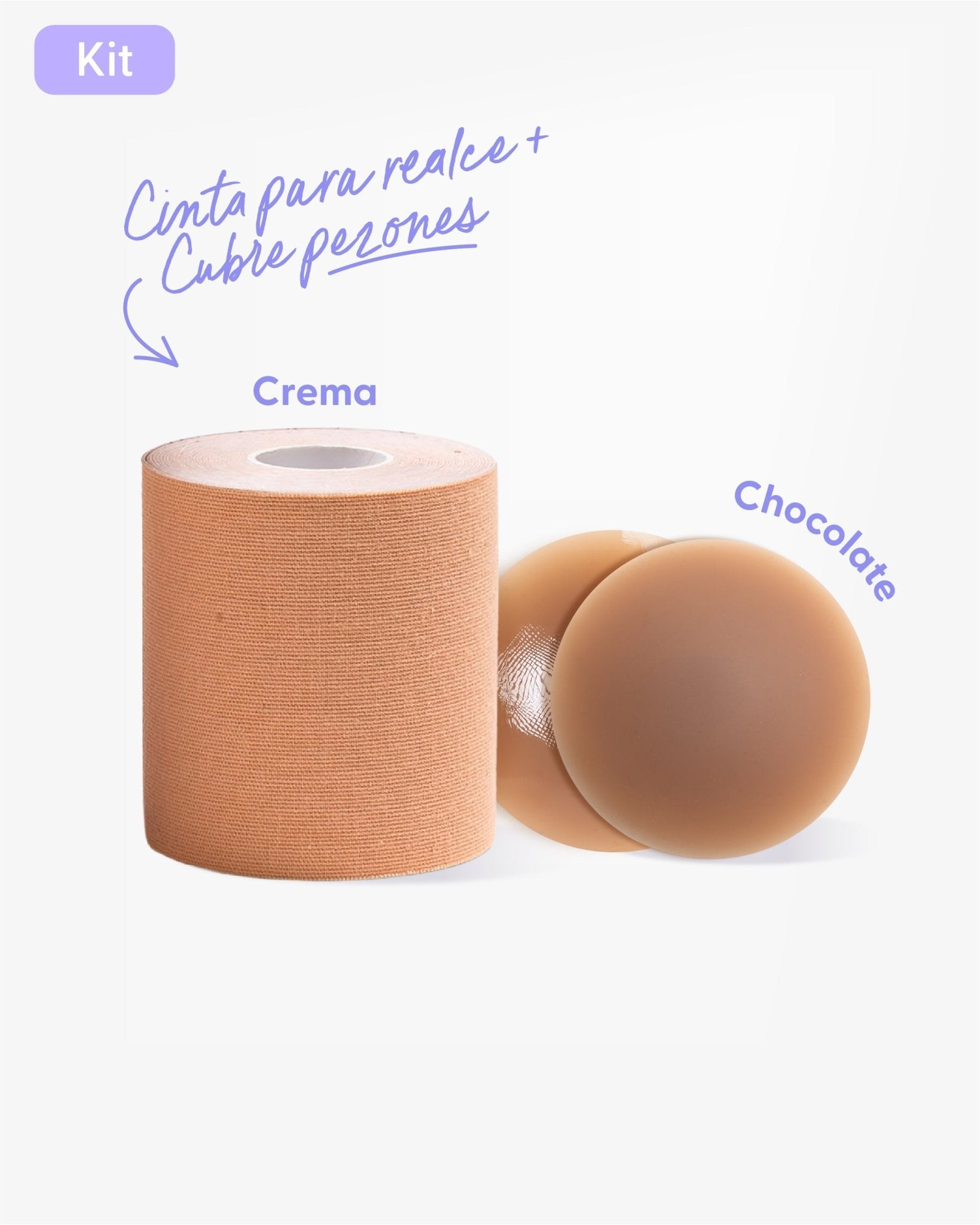 Cinta para Levantar el Busto más Cubre pezón - Nipskin® - Nipskin Salvador