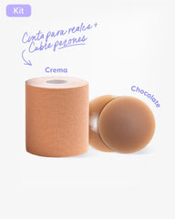 Cinta para Levantar el Busto más Cubre pezón - Nipskin® - Nipskin Salvador