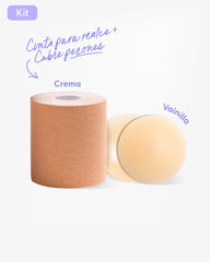 Cinta para Levantar el Busto más Cubre pezón - Nipskin® - Nipskin Salvador