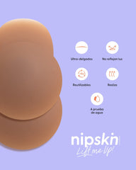 Copas Adhesivas en Silicona Para Levantar busto, Lift Me Up - Nipskin® - Nipskin Salvador