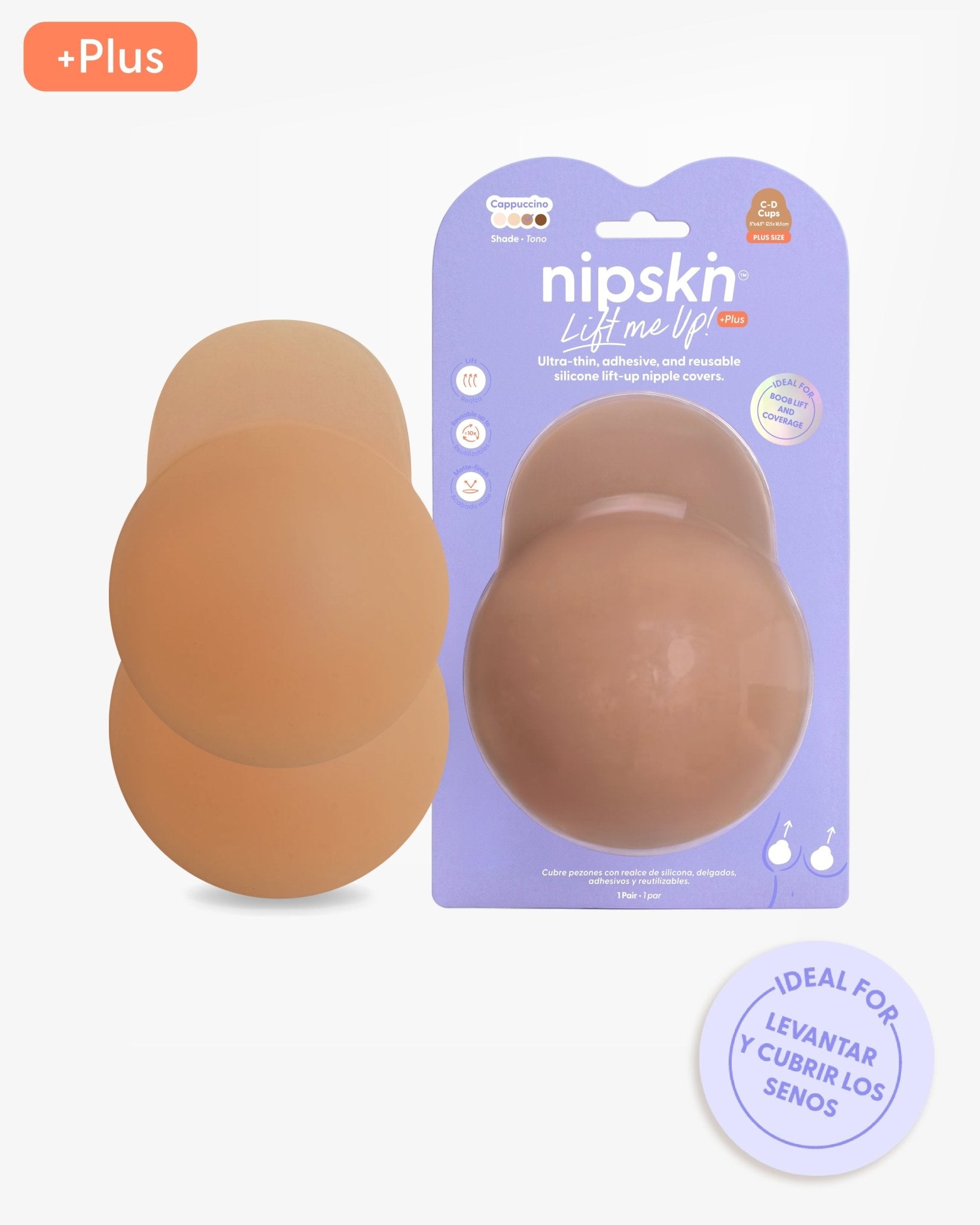 Copas Adhesivas en Silicona Para Levantar busto, Lift Me Up - Nipskin® - Nipskin Salvador