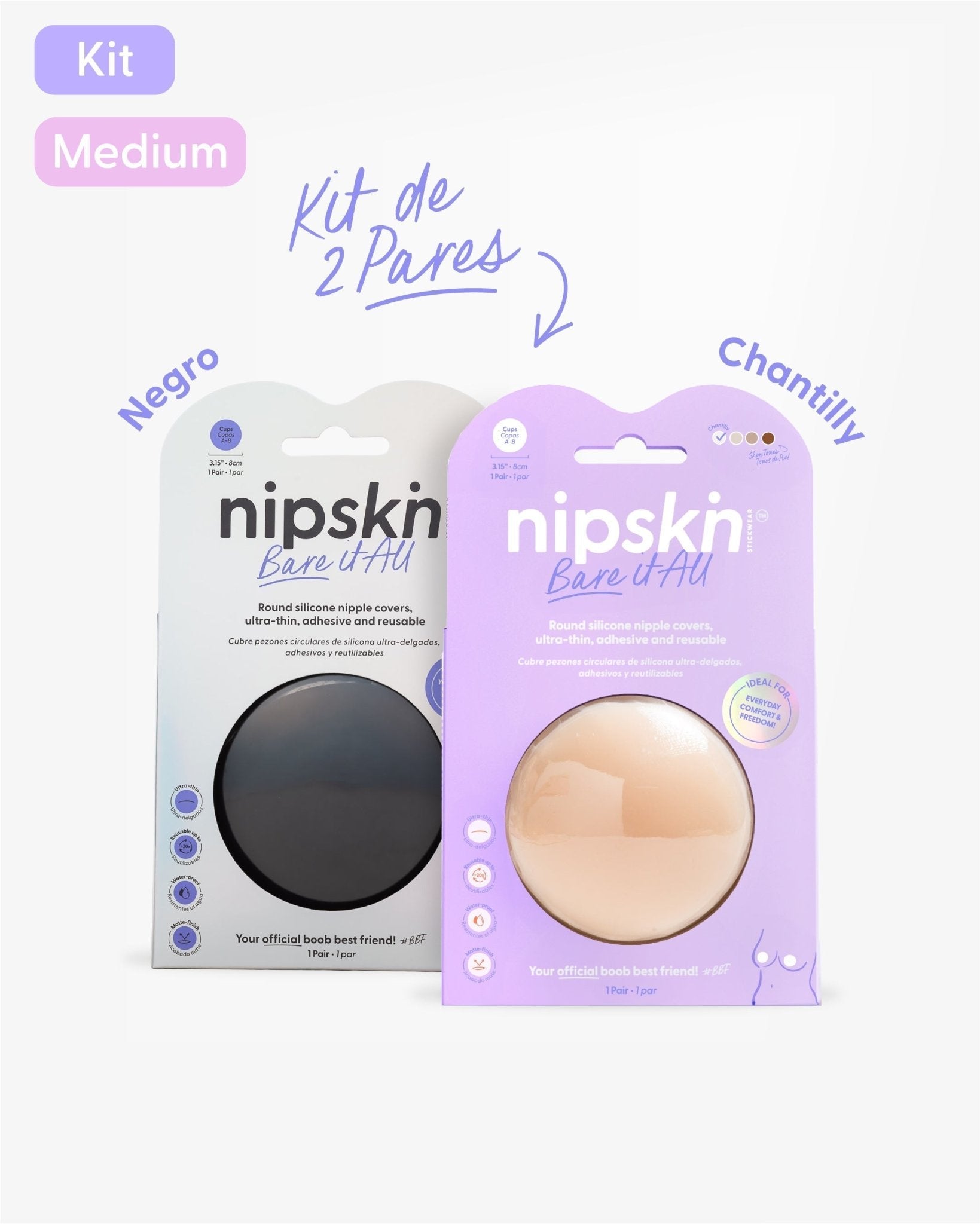 Copas de Silicona para Senos - Nipskin® - Nipskin Salvador