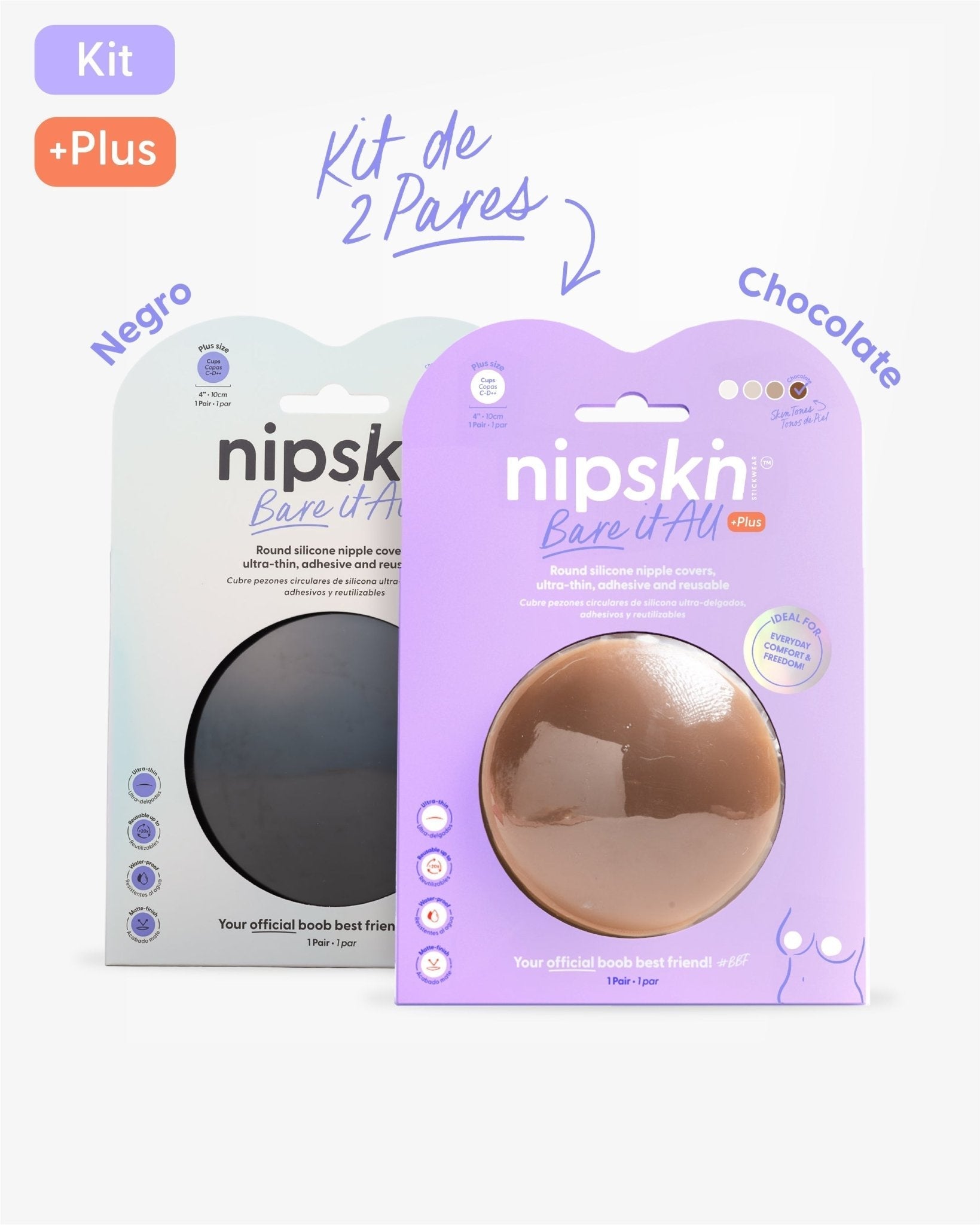 Copas de Silicona para Senos - Nipskin® - Nipskin Salvador