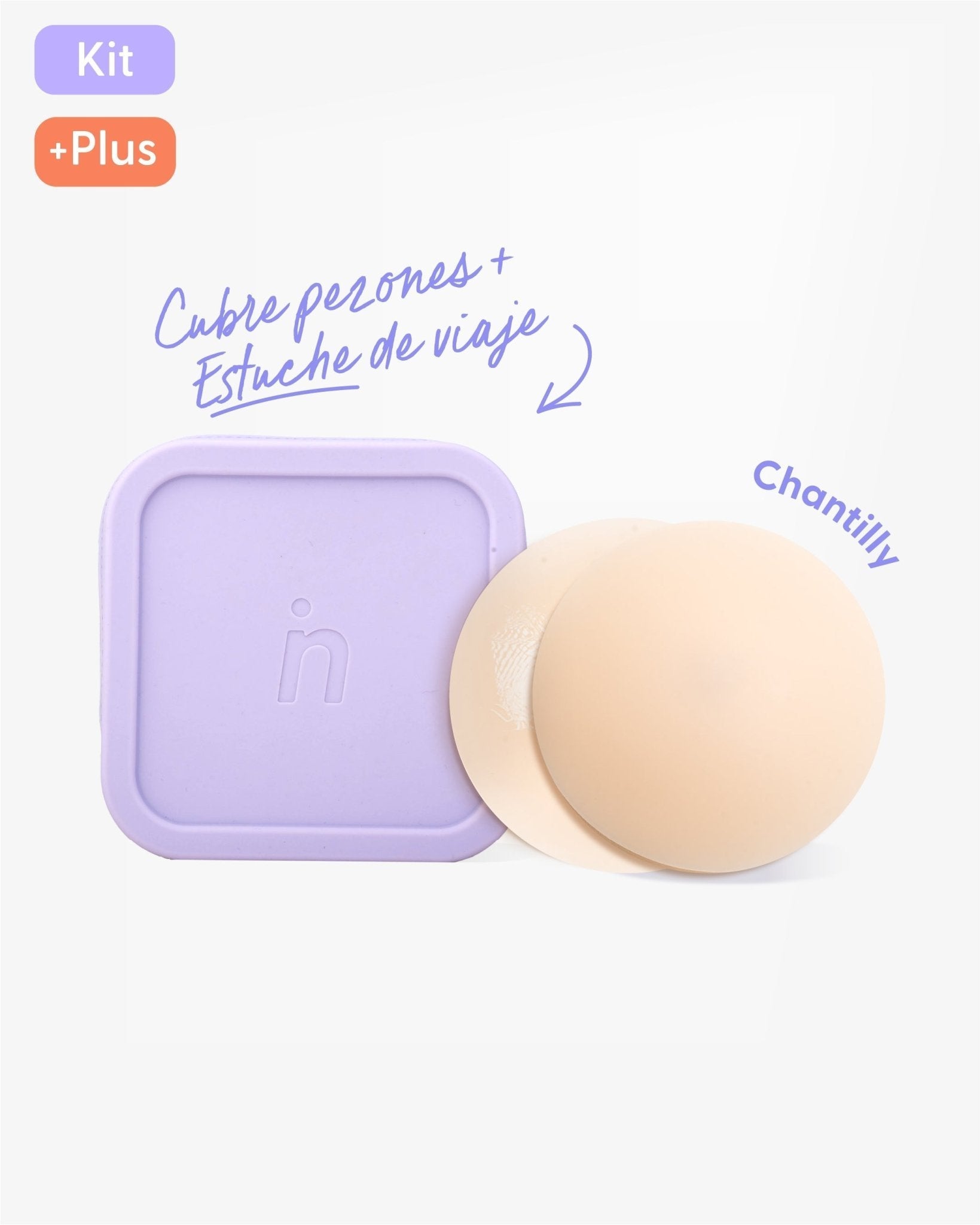 Cubre pezón de Silicona más estuche - Nipskin® - Nipskin Salvador