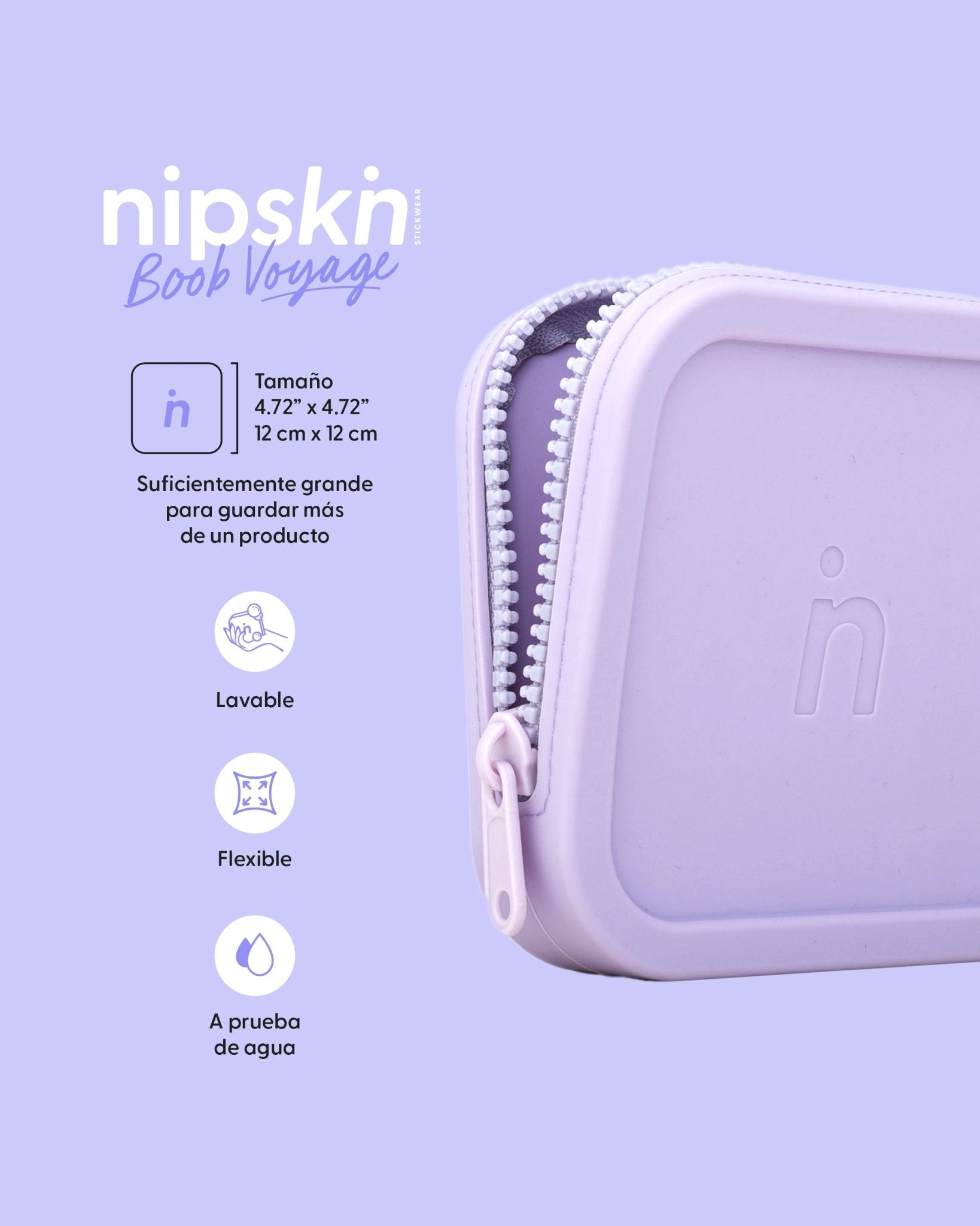 Cubre pezón de Silicona más estuche - Nipskin® - Nipskin Salvador
