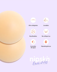 Cubre pezón de Silicona más estuche - Nipskin® - Nipskin Salvador