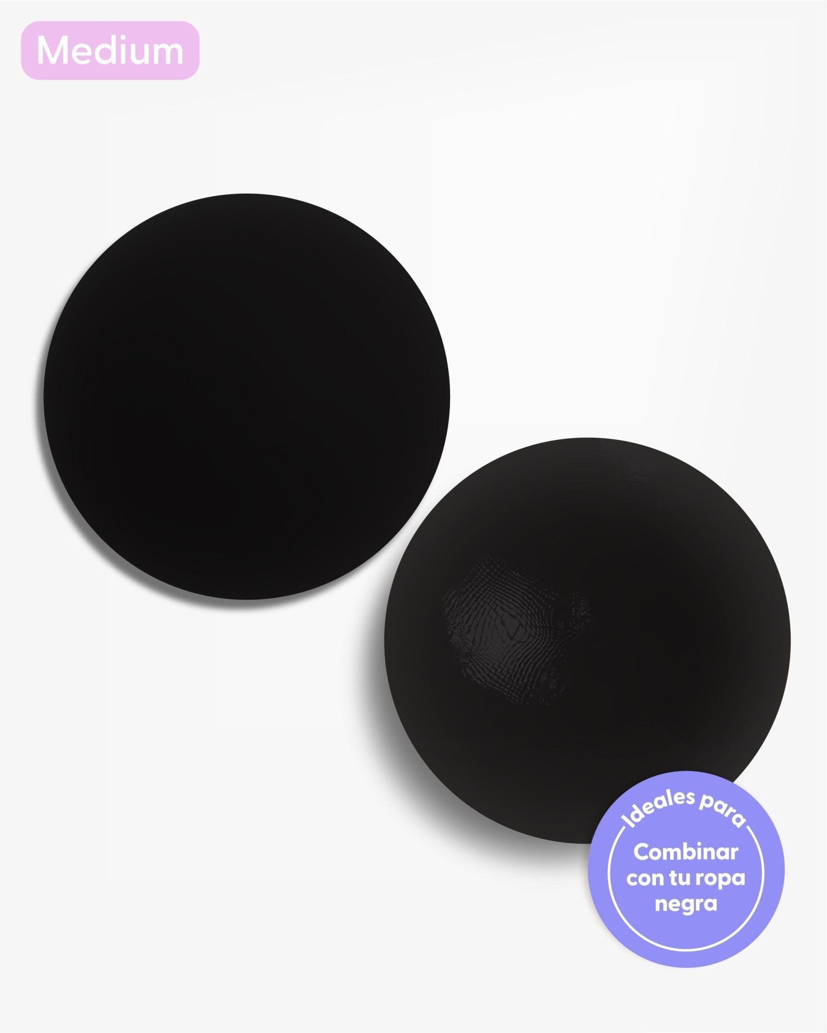 Cubre Pezón de Silicona Negro - Nipskin® - Nipskin Salvador