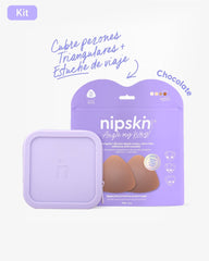 Cubre pezón Triangular más Estuche - Nipskin® - Nipskin Salvador